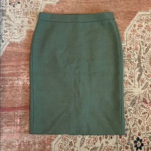 J. Crew No. 2 Wool Pencil Skirt